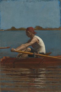 John Biglin in einem Einerruder von Thomas Eakins