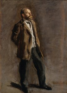 Studie zum Porträt von John McClure Hamilton von Thomas Eakins