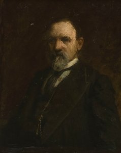 Studie für das Porträt von Joshua Ballinger Lippincott, 1892 von Thomas Eakins