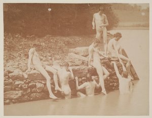 Studie zum Schwimmen, 1883