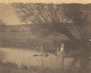 [Susan Macdowell und die Crowell-Kinder in Avondale, Pennsylvania] von Thomas Eakins