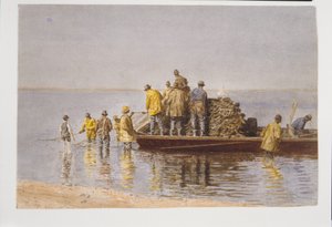 Das Netz aufnehmen von Thomas Eakins