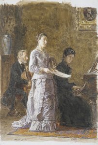 Das pathetische Lied, 1881 von Thomas Eakins