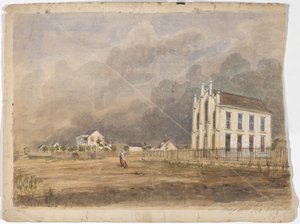 Freimaurerhalle, Matagorda, Texas, 21. Mai 1852 von Thomas Flintoff