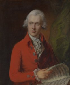 Charles Rousseau Burney 1747-1819, ca. 1780 von Thomas Gainsborough