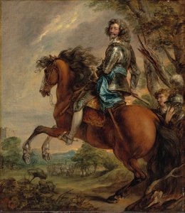 Reiterporträt von Albert, Herzog von Arenberg, Prinz von Barbonçon von Thomas Gainsborough
