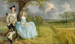 Mr und Mrs Andrews, ca. 1748-9 von Thomas Gainsborough