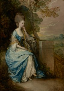 Porträt von Anne, Gräfin von Chesterfield von Thomas Gainsborough