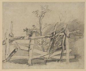 Studie eines alten Hürden von Thomas Gainsborough
