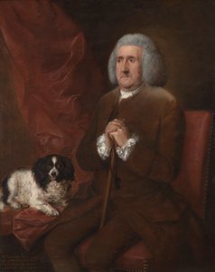 William Lowndes, Rechnungsprüfer des königlichen Schatzamtes von Thomas Gainsborough RA