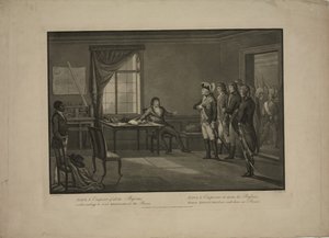 Kaiser Paul I. herablassend Kosciusko im Gefängnis zu besuchen von Thomas Gaugain