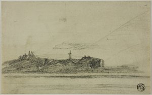 Schloss am Ufer von Thomas Girtin