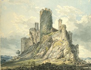Conway Castle, um 1793 von Thomas Girtin