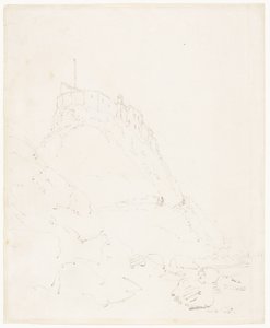 Holy Island Castle, Durham von Thomas Girtin