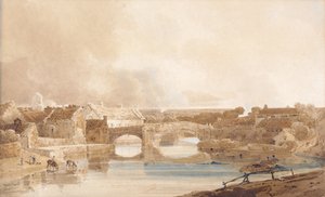 Morpeth Bridge, Northumberland, ca. 1801 von Thomas Girtin
