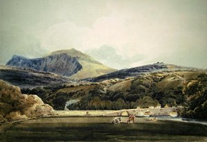 Mynnydd Mawr, Nordwales von Thomas Girtin