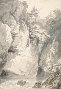 Am Ufer des Lago di Como, ca. 1796 von Thomas Girtin