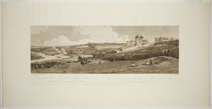 Blick von der Palastterrasse in Saint Germain en Laye, aus Zwanzig Ansichten von Paris und seiner Umgebung von Thomas Girtin