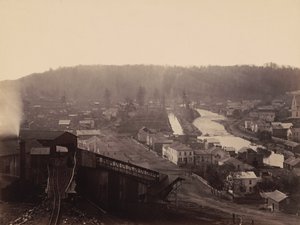 Archbald, Del. & Hudson Canal Co., um 1863-1865