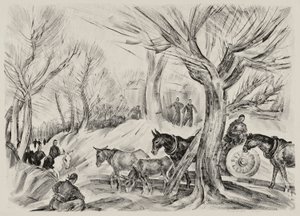 Landschaft mit Figuren