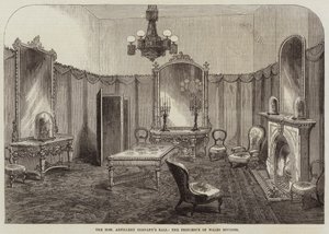 Der Ball der Honourable Artillery Company, das Boudoir der Prinzessin von Wales von Thomas Harrington Wilson