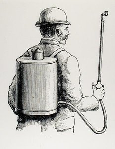 Herr Vermorels Rucksackpumpe 