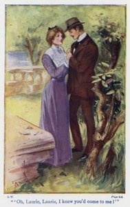 Illustration für Gute Ehefrauen von Louisa M. Alcott von Thomas Heath Robinson