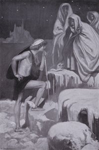 Perseus trat nahe an sie heran