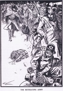 Die zurückweichende Armee von Thomas Heath Robinson