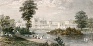 Buckingham Palace, Westminster, London, 1835 von Thomas Higham