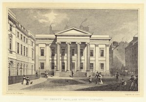 Das County Hall und die Signet Library von Thomas Hosmer (after) Shepherd