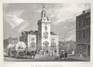 Kirche St. Mary, Whitechapel, aus 