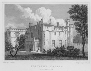 Cortachy Schloss, Forfarshire von Thomas Hosmer Shepherd