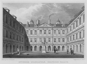 Innenhof, Holyrood Palace
