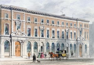 Das neue Gebäude der Merchant Taylors und Halle, 1853 von Thomas Hosmer Shepherd
