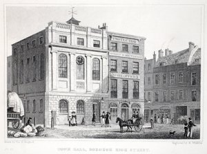 Rathaus, Borough High Street, aus 