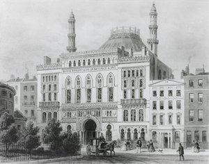Ansicht des Royal Panopticon of Science and Art, 1825