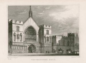 Westminster Hall von Thomas Hosmer Shepherd