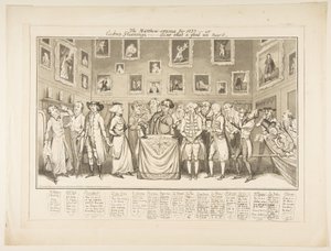 Das Matthew-orama für 1827 oder Cockney Gleanings, ist das nicht ein guter jetzt, 26. März 1827 von Thomas Howell Jones