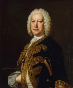 Porträt von Admiral John Byng
