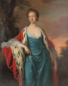 Prinzessin Mary von Großbritannien, Landgräfin von Hessen-Kassel von Thomas Hudson