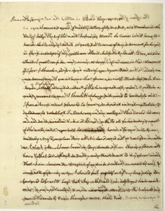 Autographenbrief als US-Minister in Frankreich, an Dr. John Page
