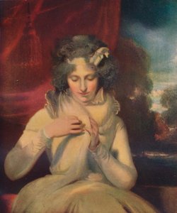 Miss Georgina Lennox, später Gräfin Bathurst, 1765-1842, ca. 1800 von Thomas Lawrence