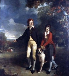 Porträt von Charles Chetwynd-Talbot, Viscount Ingestre und seinem Bruder