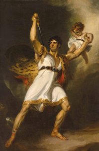 Porträt von John Philip Kemble (1757-1823), ganzfigurig, als Rolla aus Sheridans Pizarro von Thomas Lawrence