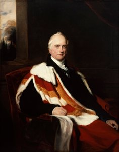 Porträt von Sir Nicholas Vansittart, 1. Baron Bexley, 1825 von Thomas Lawrence