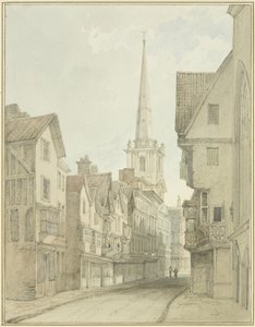 Broad Street von Thomas Leeson the Elder Rowbotham