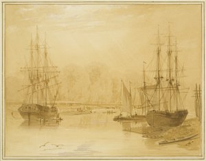 Ropewalk in Wapping, West Indiaman 