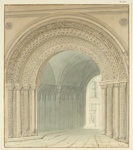 Südansicht des College-Tors, Kathedrale von Bristol