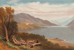 Die Englischen Seen, Ullswater von Thomas Leeson the Elder Rowbotham